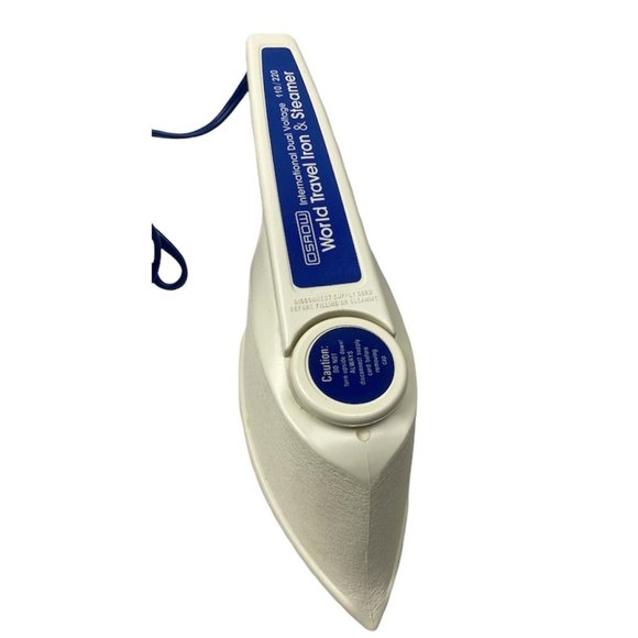 Vintage Osrow Dual Voltage World Travel Iron/Steamer  220V Adapter - Picture 5 of 6